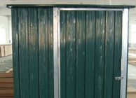 Sunor DIY の平屋根の単一の振動ドアとの用具の貯蔵のための小型庭の金属の小屋