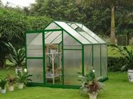 10 Mm の小型紫外線ポリカーボネート趣味ミニ温室の庭や庭 6' × 6'