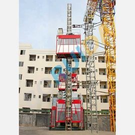 OEM のシングルまたはダブルのおり CH2000 のラック・ピニオンの起重機の建築材の上昇装置