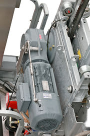 /工場のための縦の赤 2700kg OEM のラック・ピニオンの起重機造ること