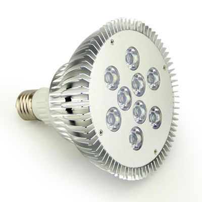 IP44 1w の高い発電の epistar 破片 par38 の赤い青 LED は電球、30/60/90 度を育てます